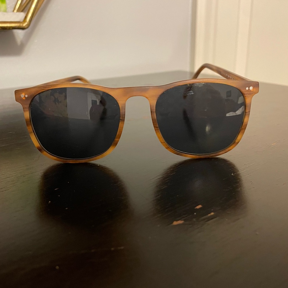 Warby Parker sunglasses with once!!! Comes with case.